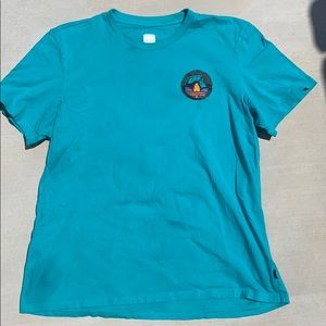 Turquoise adidas t-shirt
